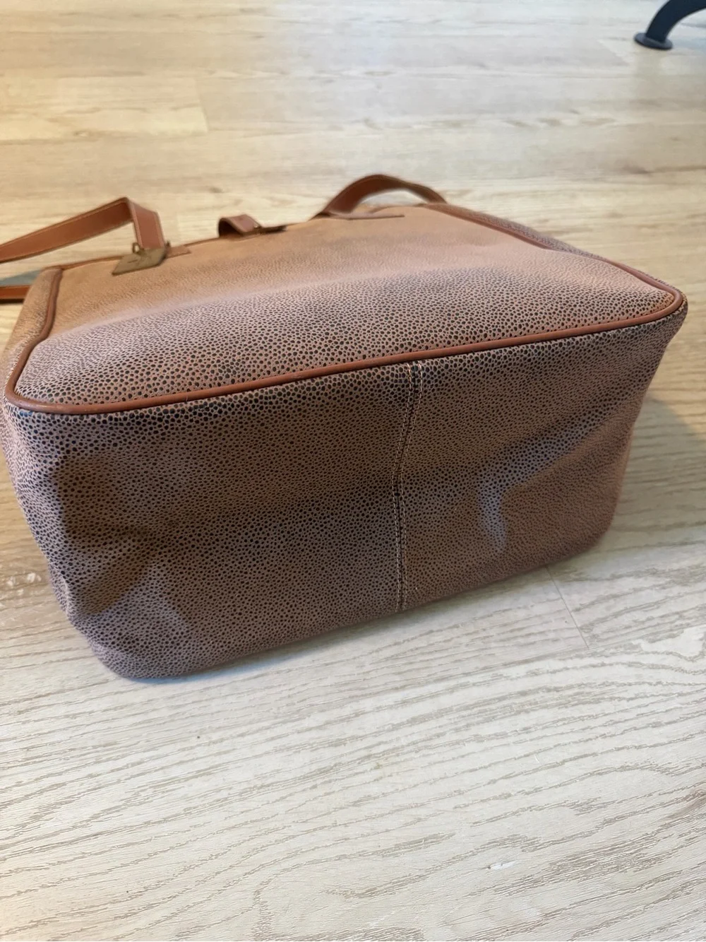Seven Seas Voyager 2006 Brown Textured Tote Bag | Cruise Travel Souvenir